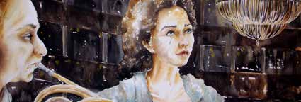 Operanın RuhuKağıt Üzerine Suluboya35x100 cm.2015