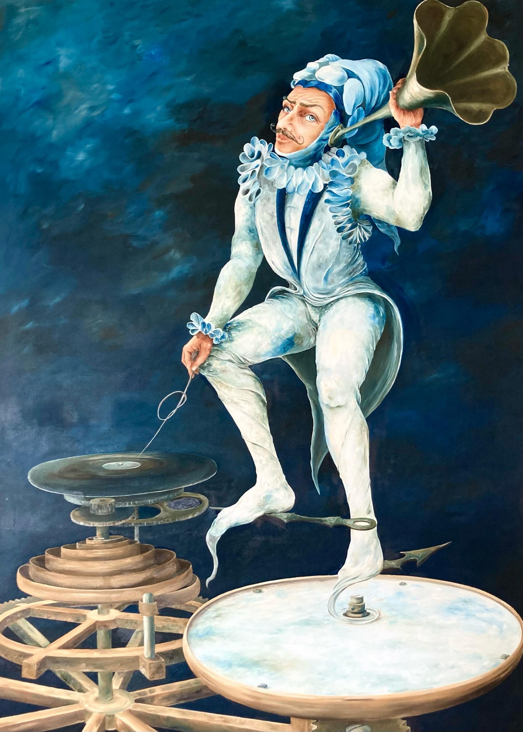 Zamanı Dinlemek-140x100cm-TÜYB-2023